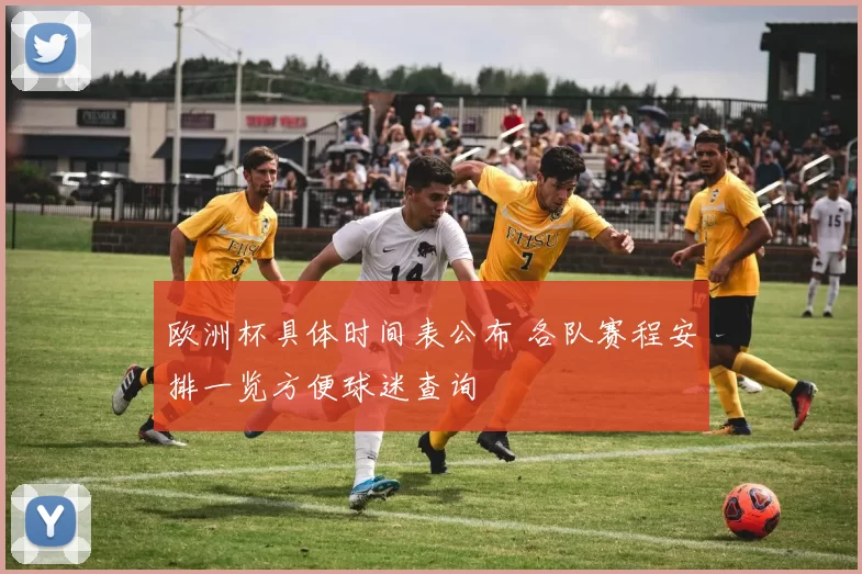欧洲杯具体时间表公布 各队赛程安排一览方便球迷查询