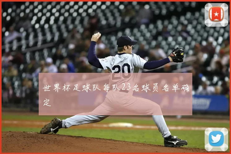 世界杯足球队每队23名球员名单确定