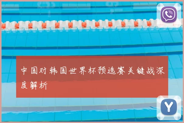 中国对韩国世界杯预选赛关键战深度解析