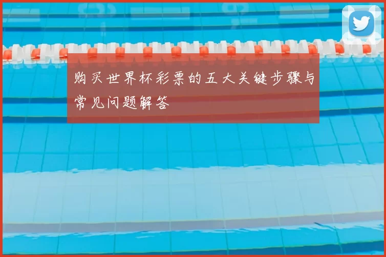 购买世界杯彩票的五大关键步骤与常见问题解答